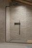 Radaway Modo SL Black II kabina Walk-in 95x200 lewa czarny mat/szkło przejrzyste 10319095-54-01L